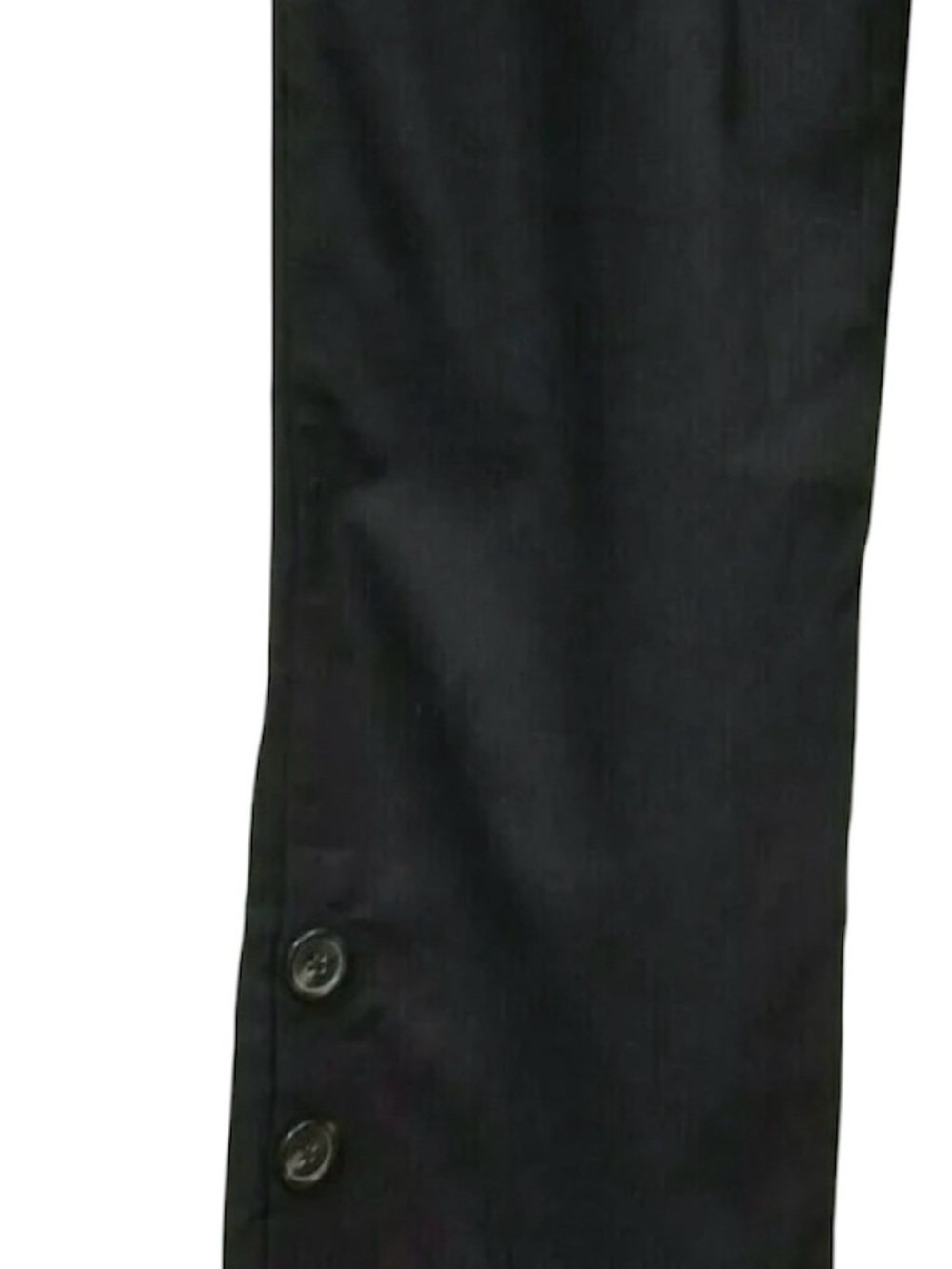 JustFab Black High-Waist Wide-Leg Trousers - Picture 5 of 6